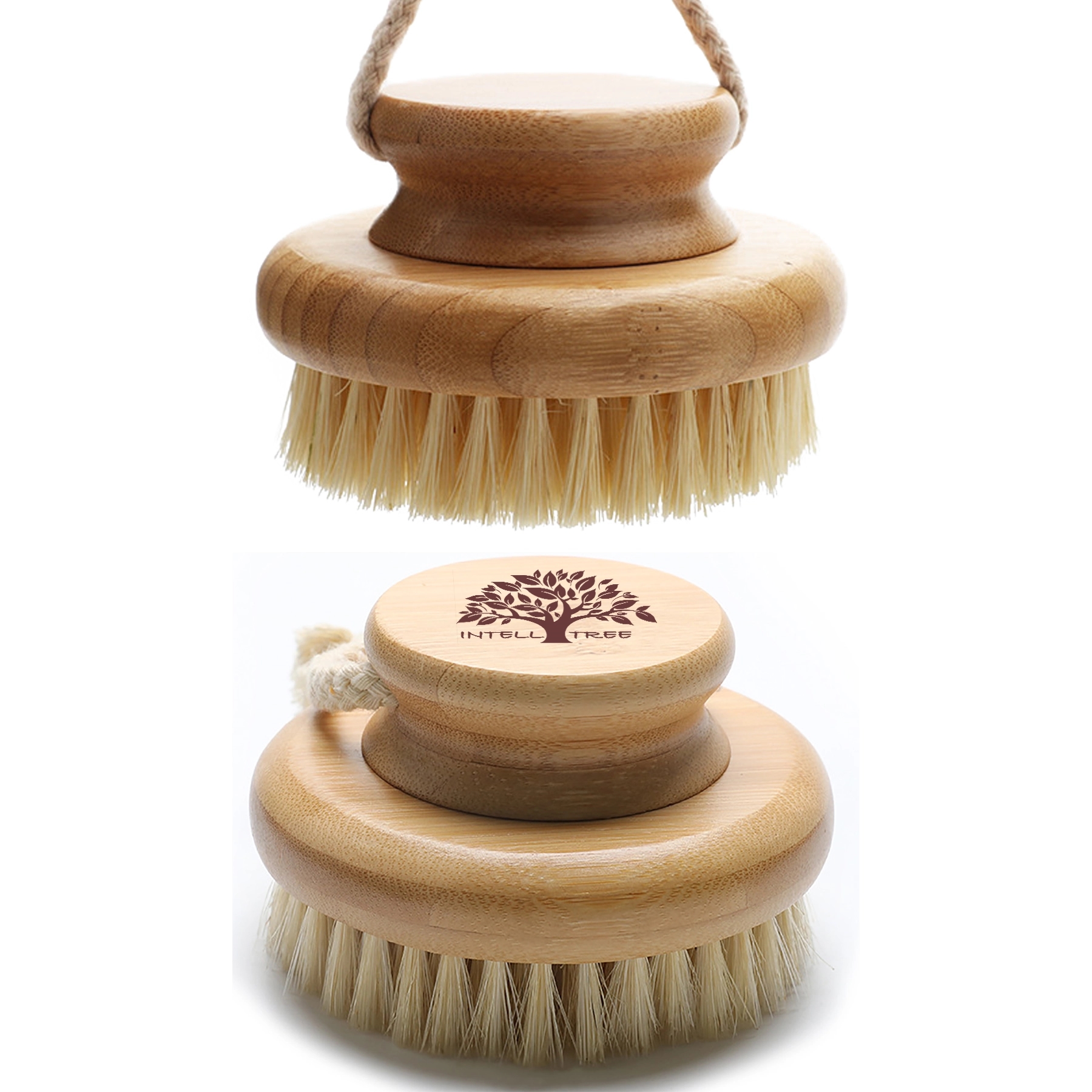 Bamboo Dry Body Shower Brushes 3