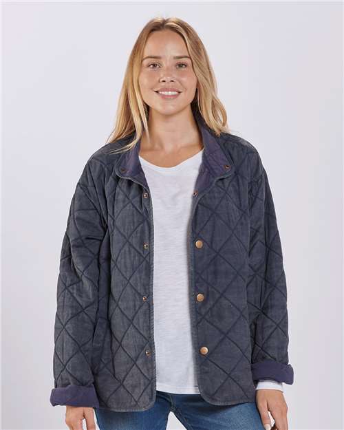 Women's Quilted Market Jacket - BW8102 8