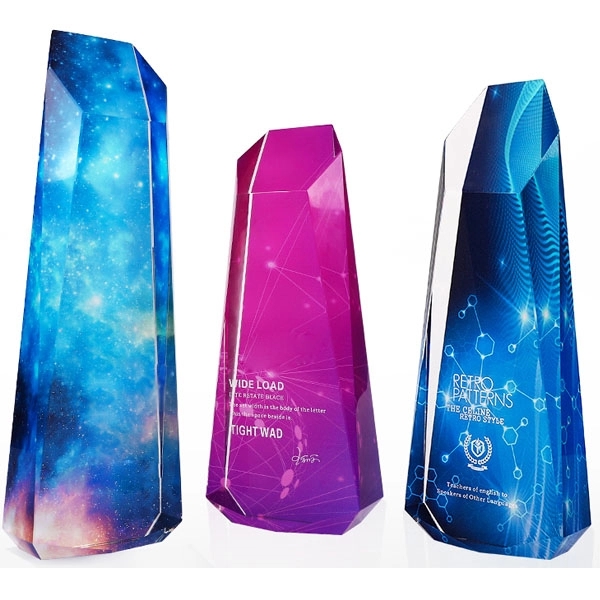 Creative Clear Crystal Trophy Awards 2