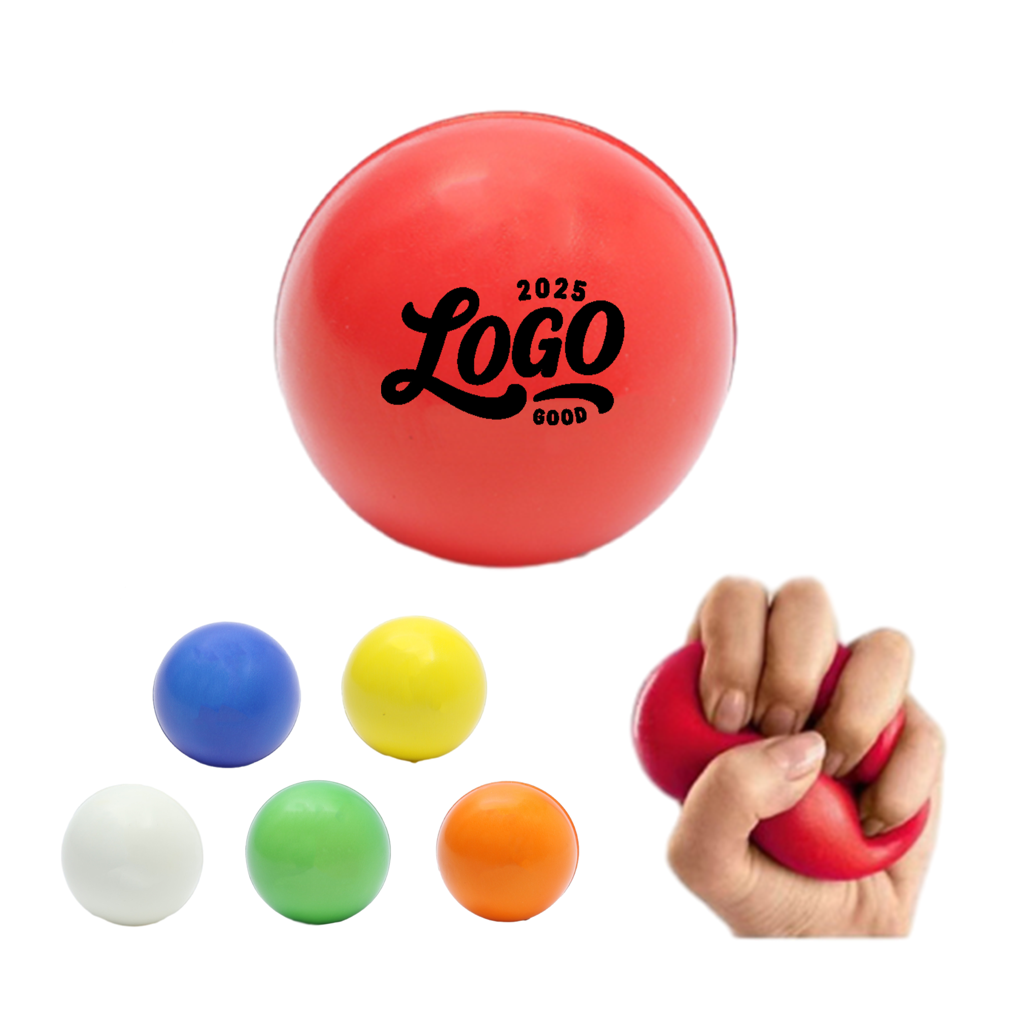Portable And Easy To Carry Small Pu Stress Ball 3