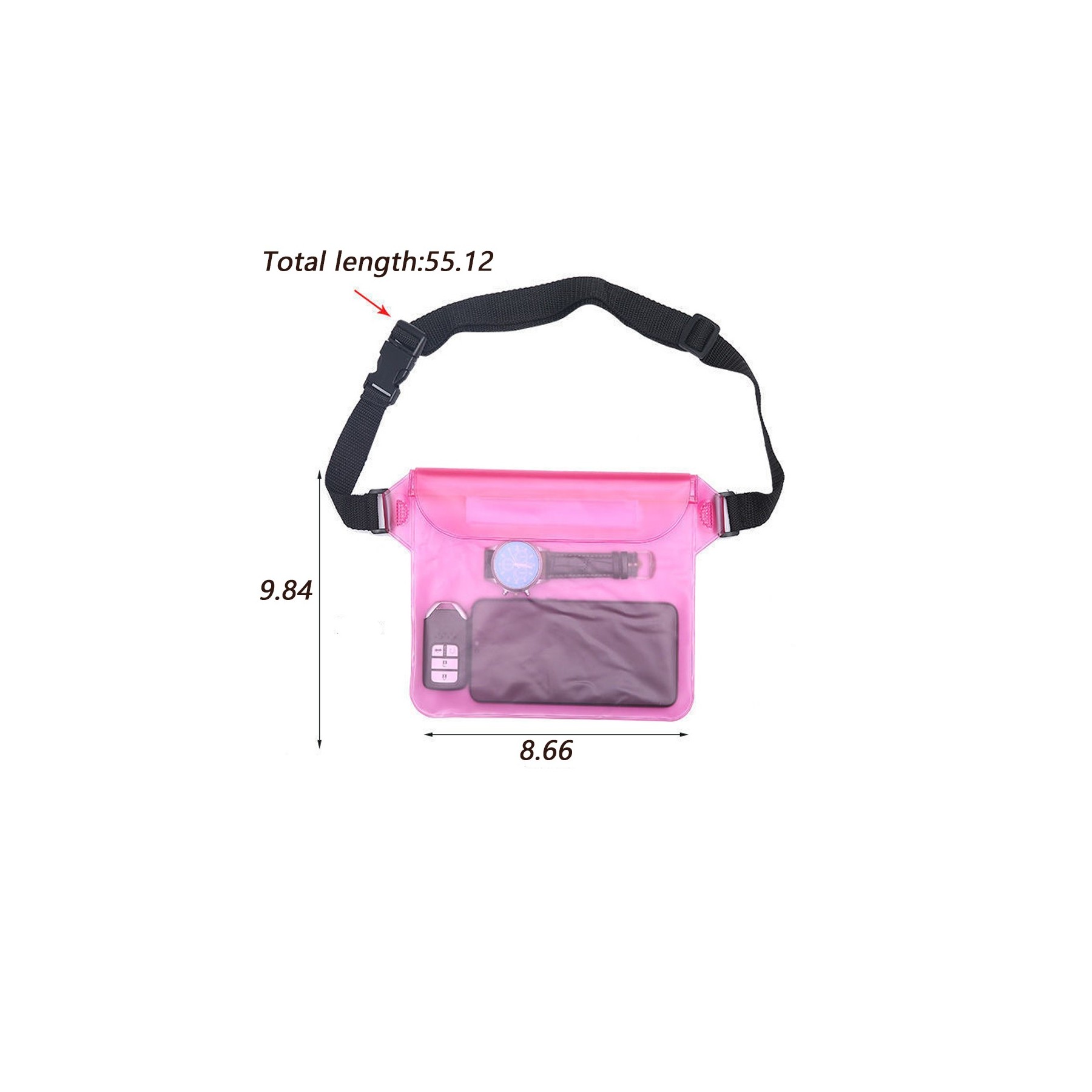 Large Drift Diagonal Waterproof Waist Bag 8