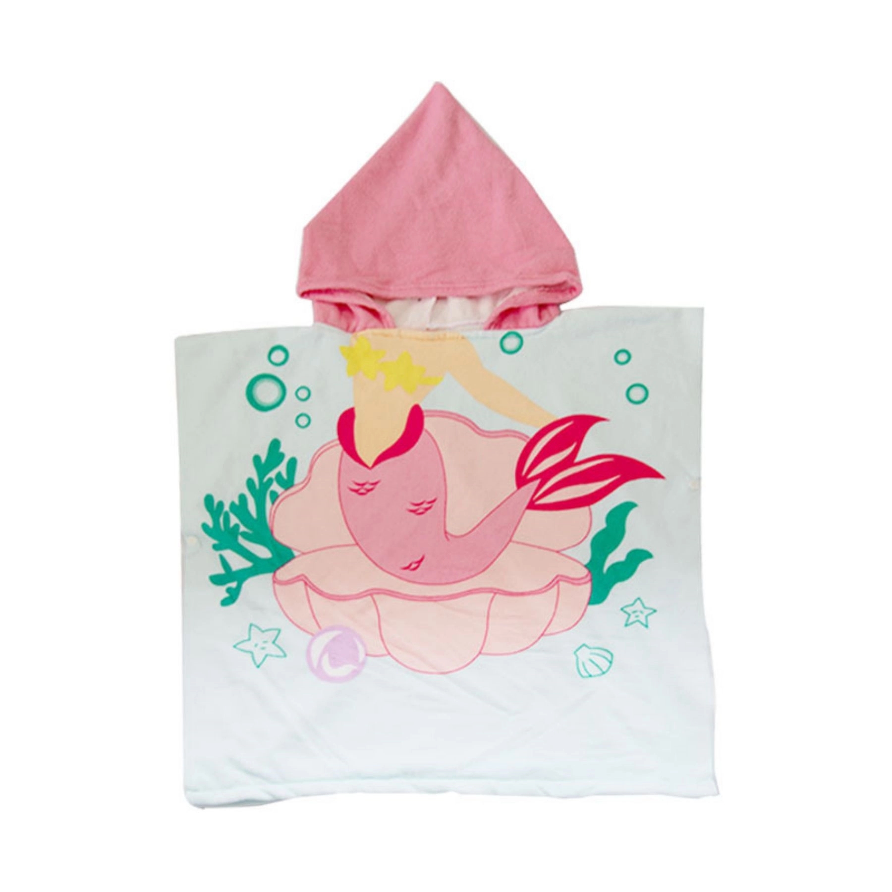 Kids Bath Pool Beach Towel Robe With Hood 7