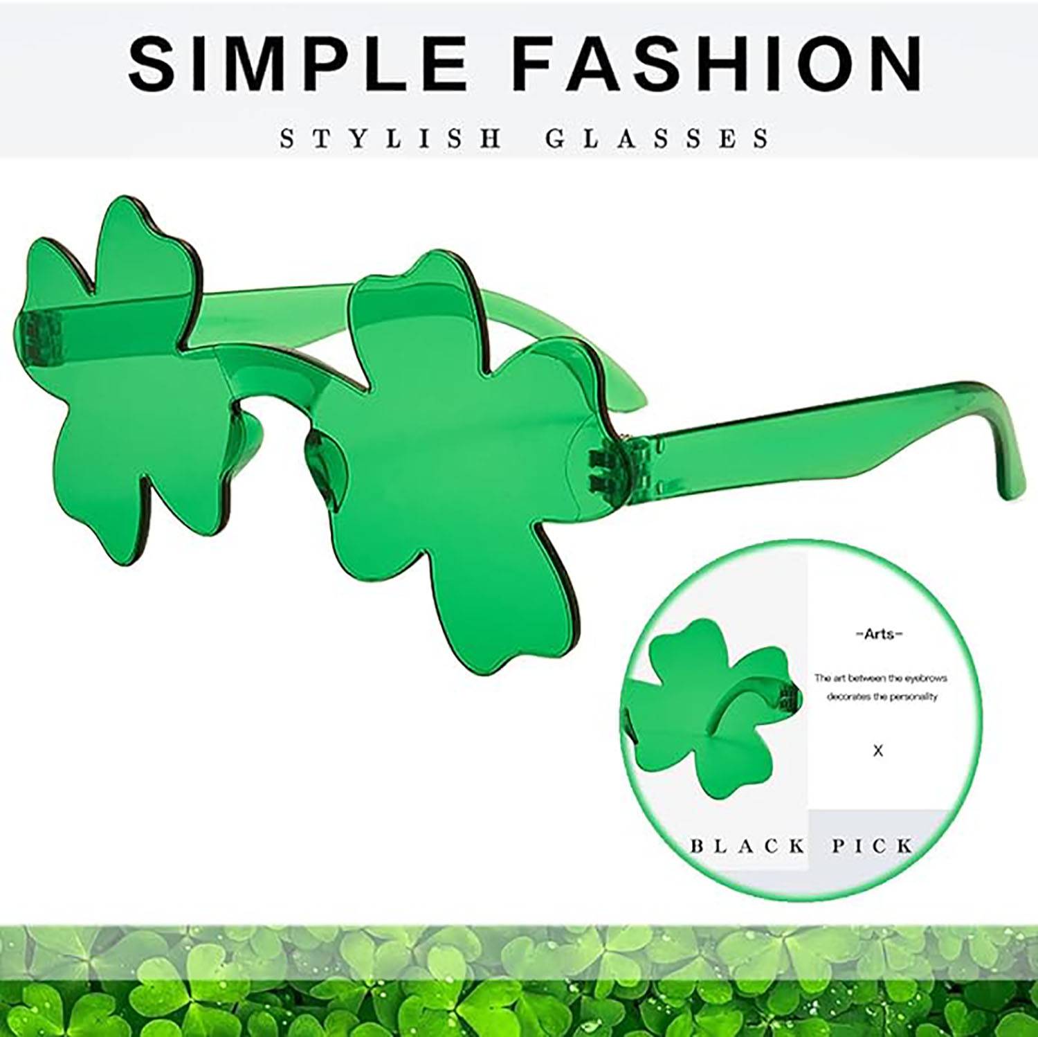 Shamrock Glasses 3