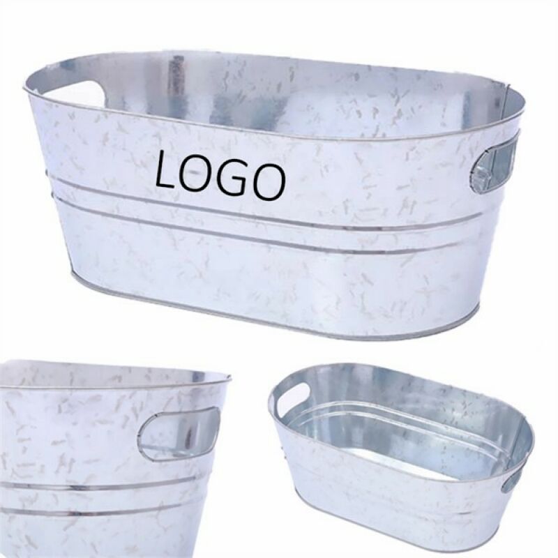 Galvanized Steel Oval Beverage Tub