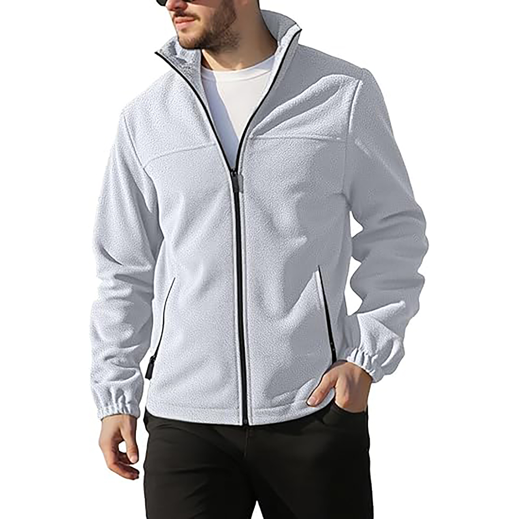 Men's Stand Collar Jacket 3