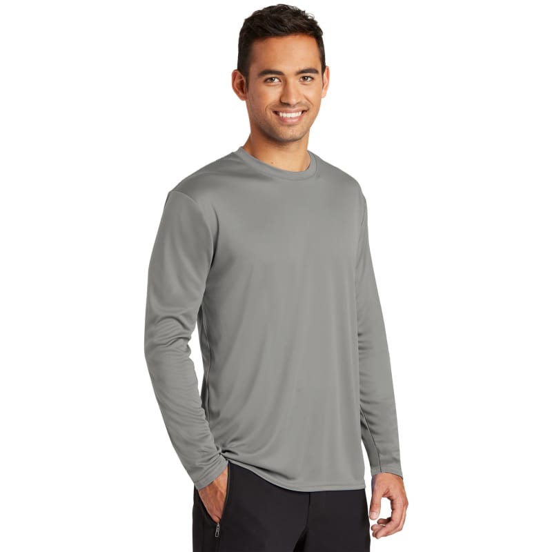 Port & Company Long Sleeve Performance Tee. 55