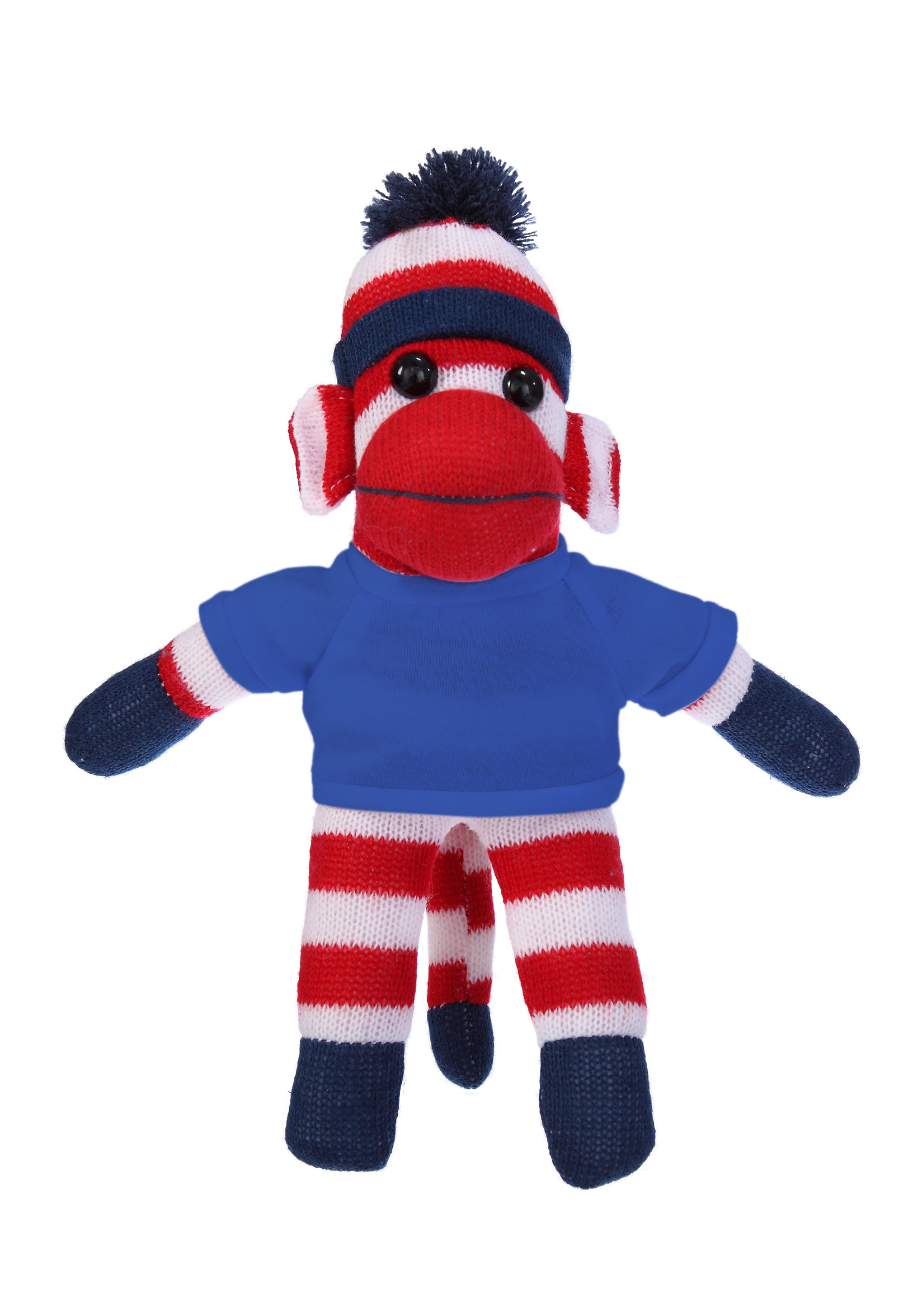 Plush Patriotic Sock Monkey with Tee 11