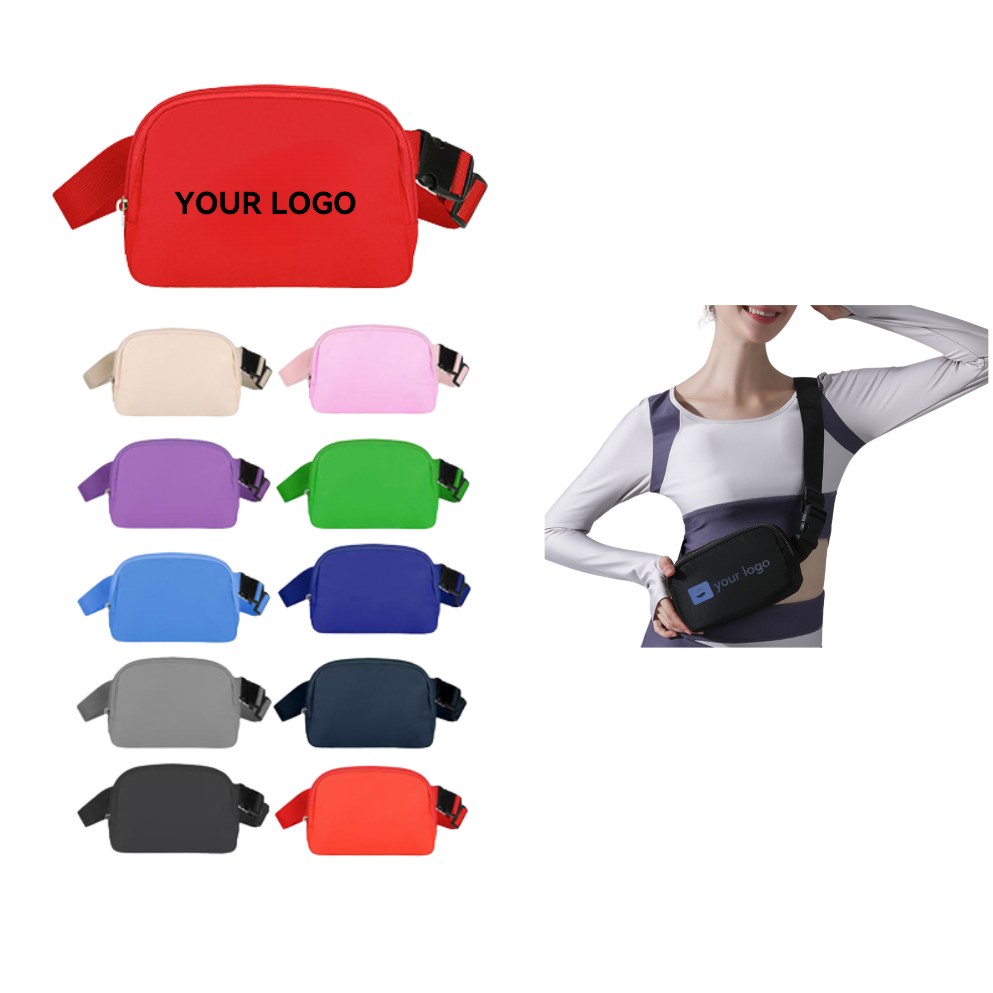 Lightweight Outdoor Running Waist Bag 2