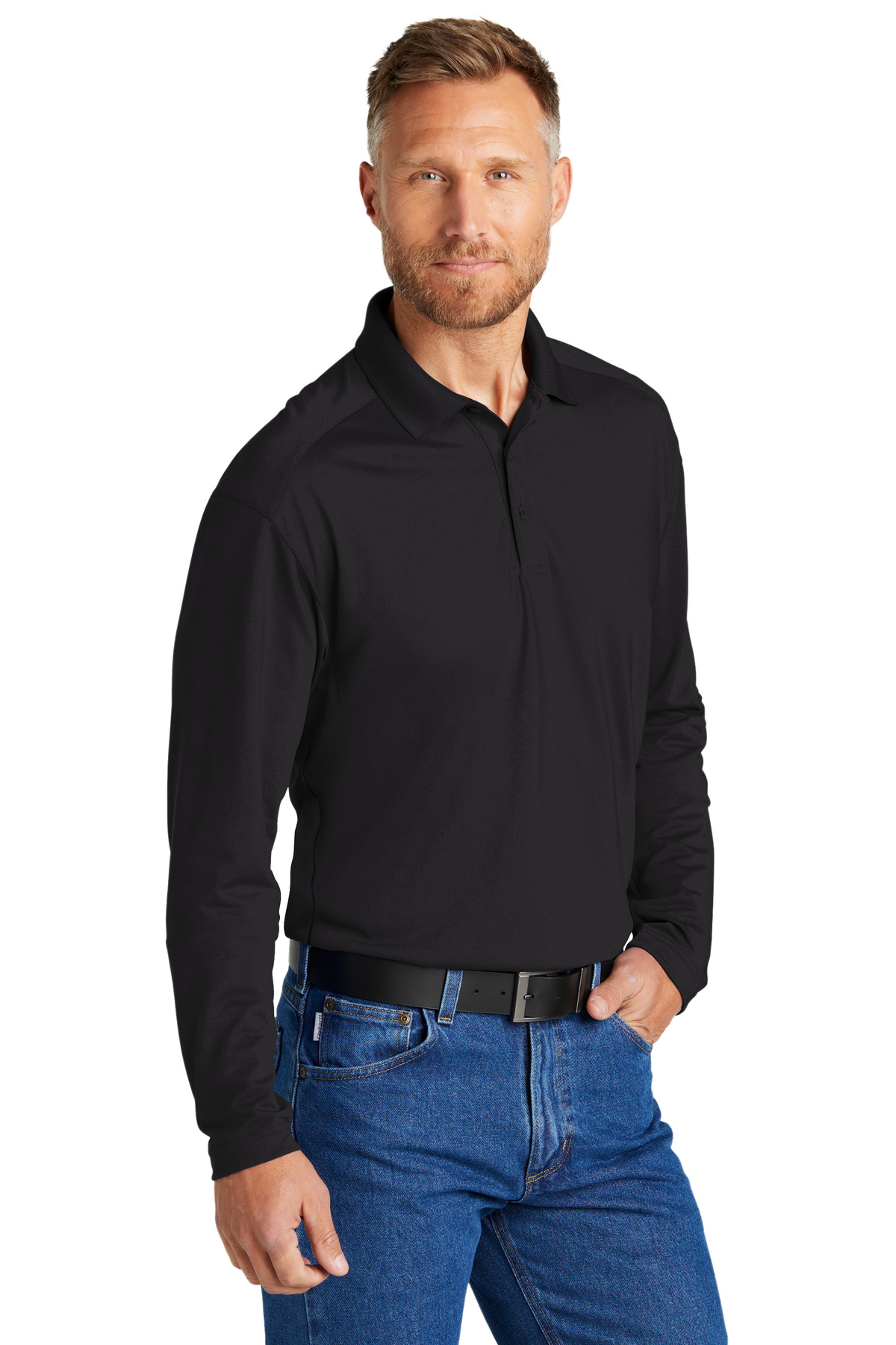 CornerStone Select Lightweight Snag-Proof Long Sleeve Polo CS418LS 17