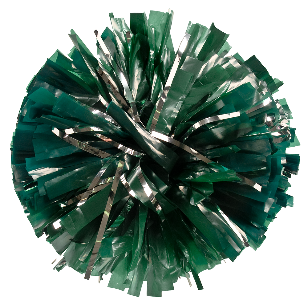 Custom Plastic Show Pom with Glitter 56