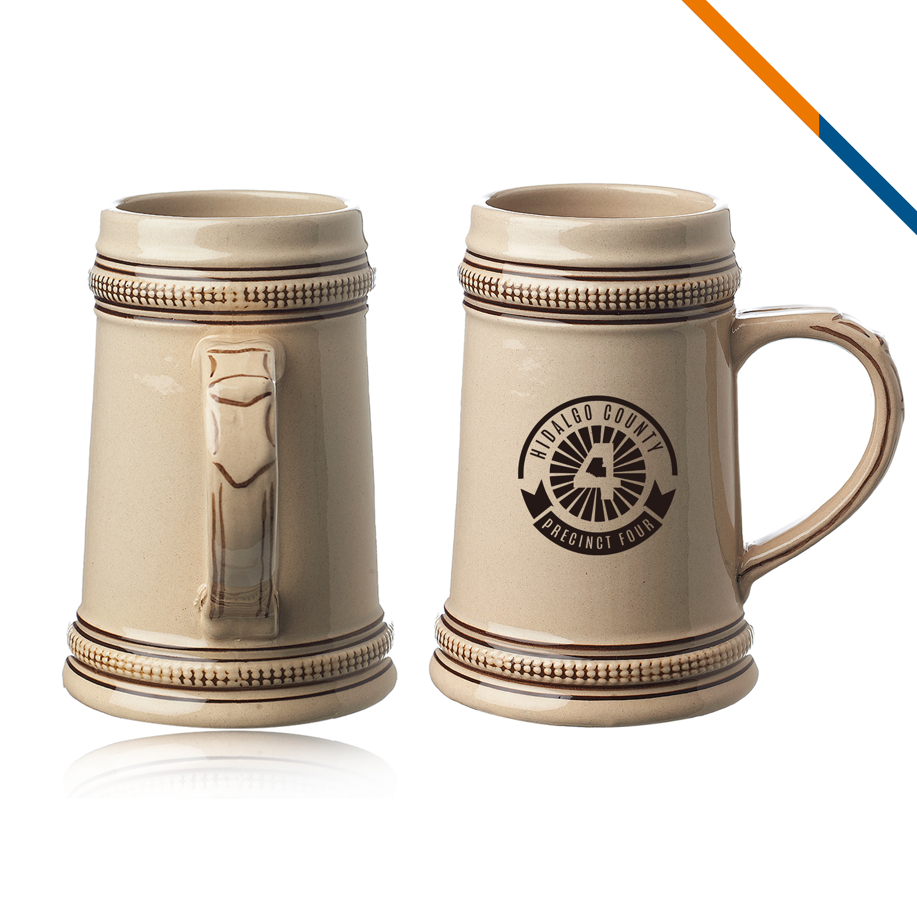 Gloria Ceramic Beer Stein - 18.5 OZ. 3