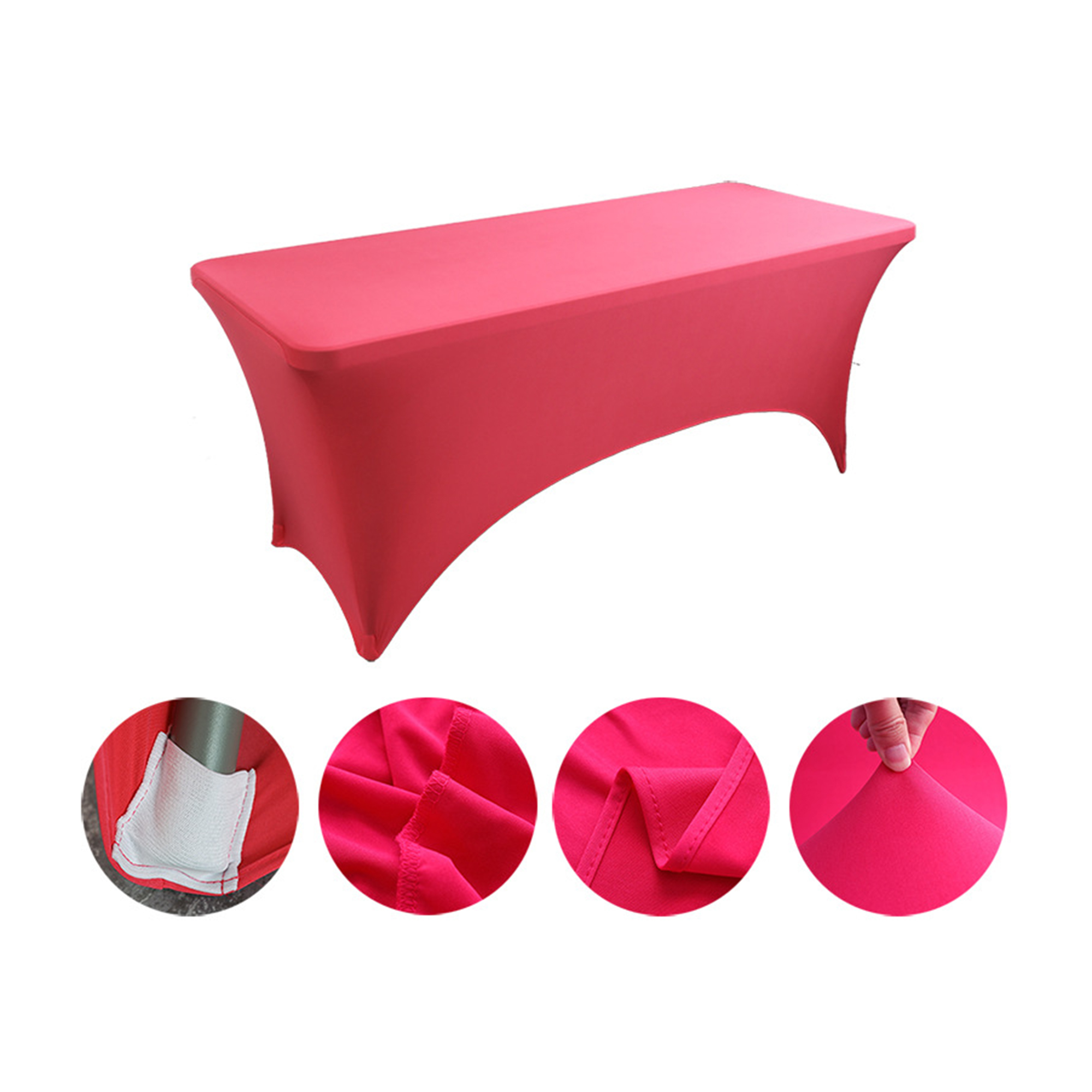 Six Foot Full Color Spandex Fitted Table Cover 28