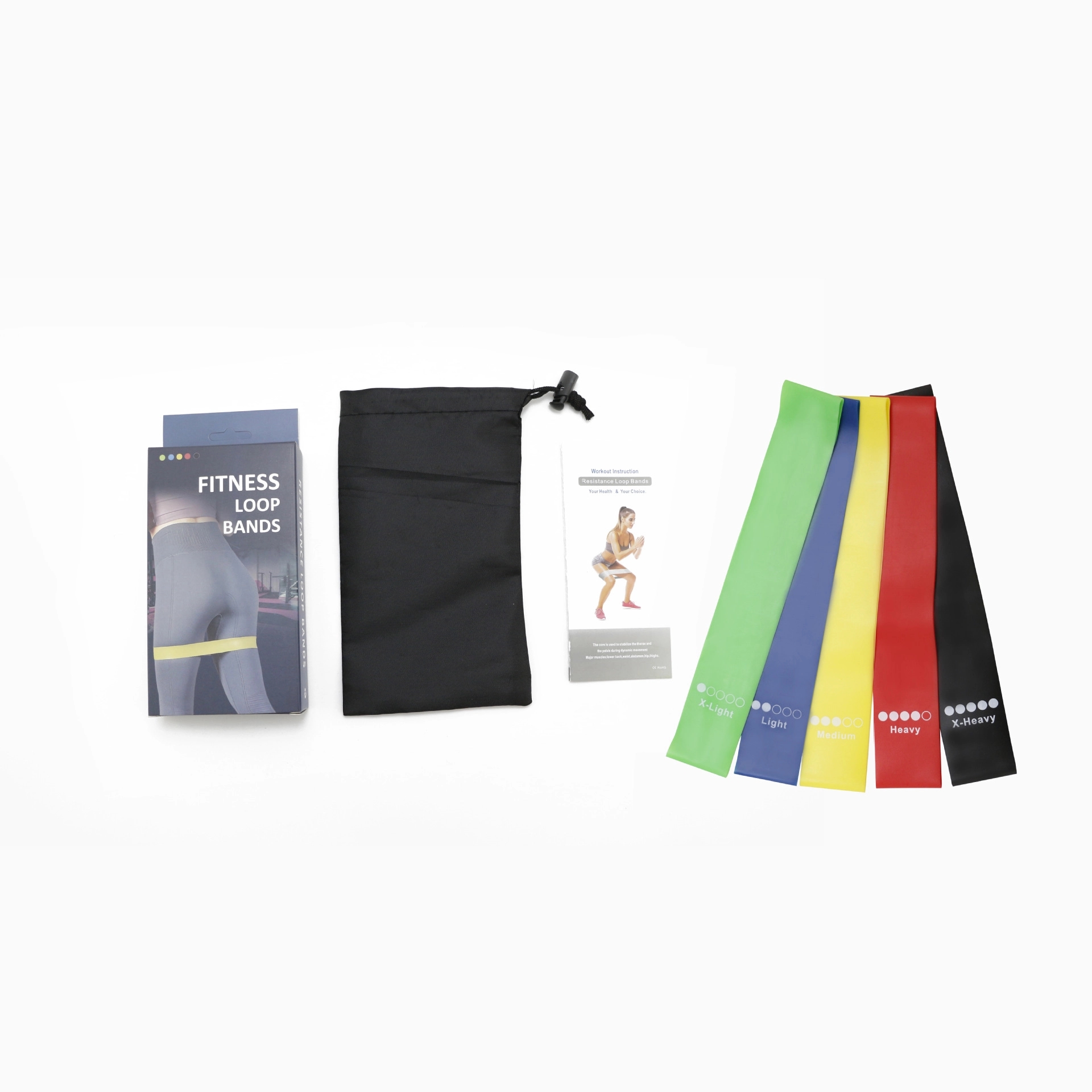 TPE Yoga  Resistance Bands Sets 3
