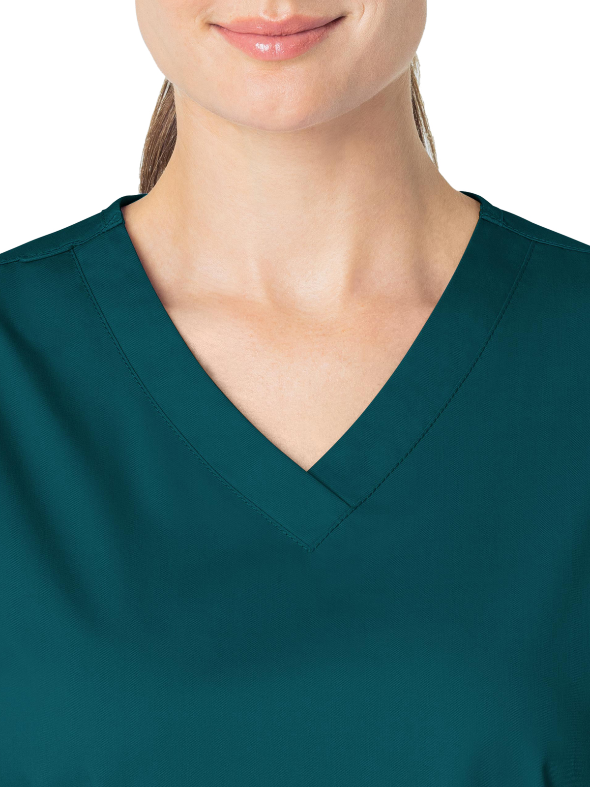 Wink - WORK - Women's Four-Pocket V-Neck Top 3