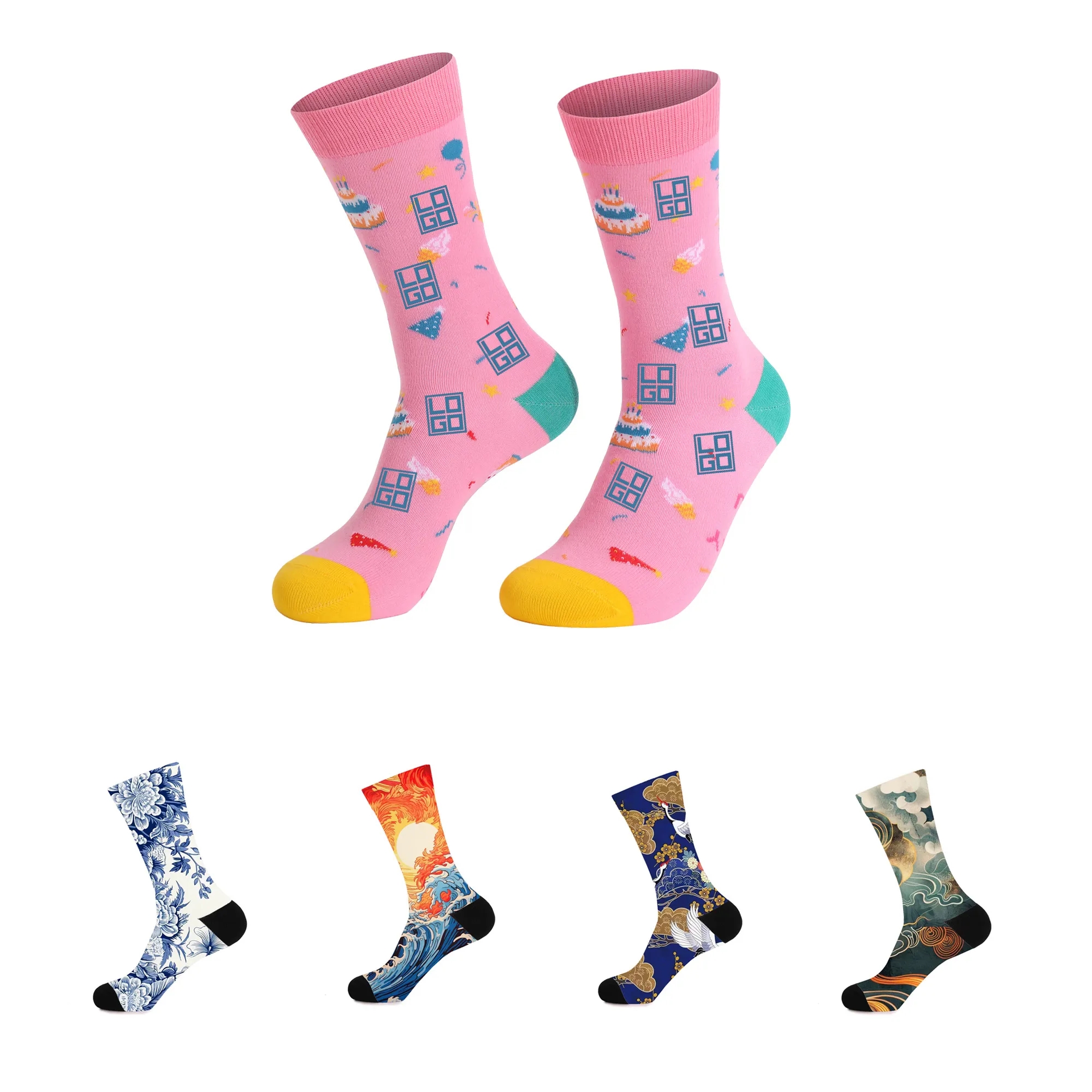 Super Soft Moisture Wicking Crew Socks