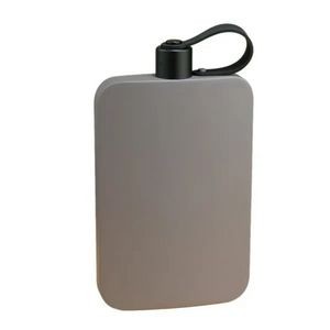 17 oz. Stainless Steel Portable Black Flask 5