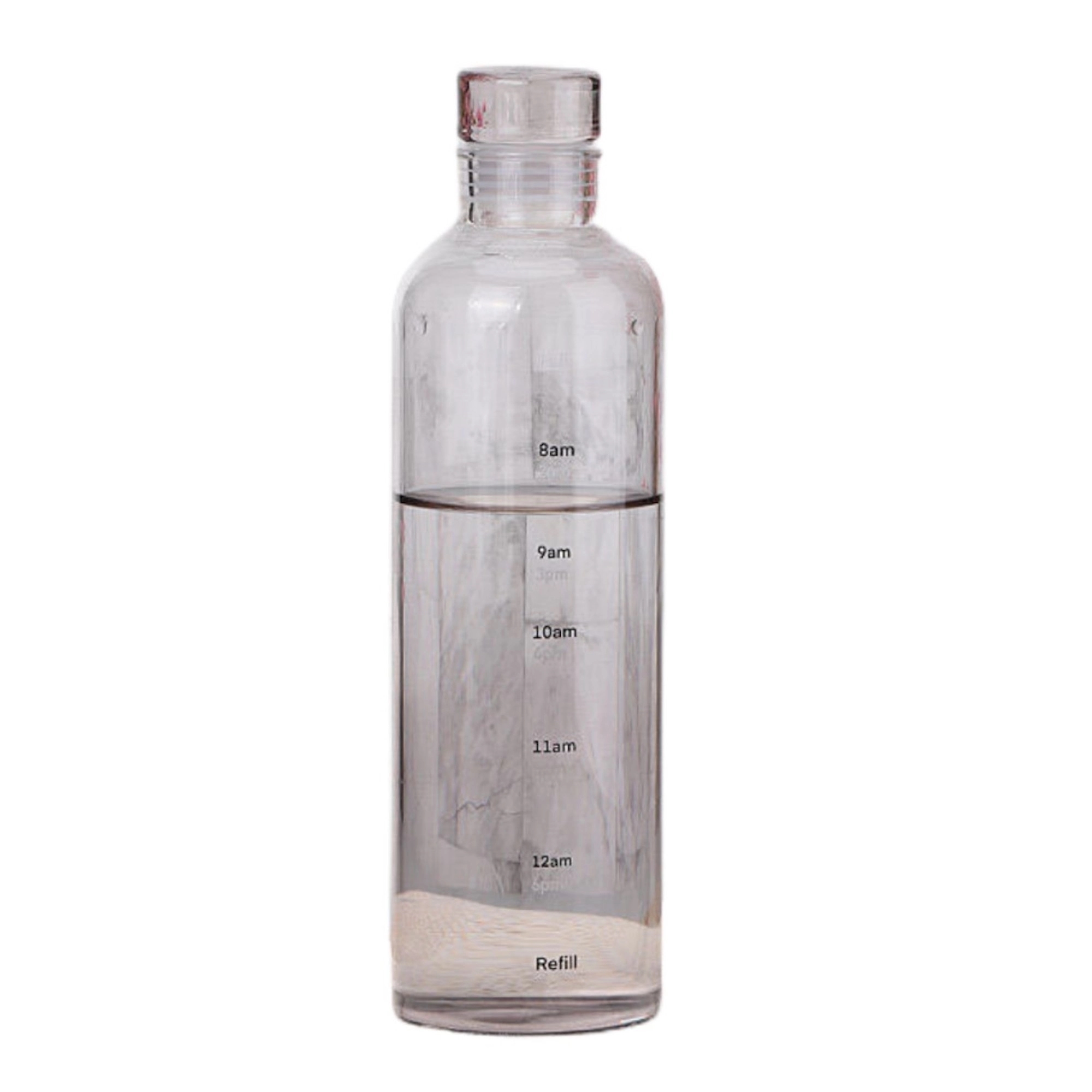 Portable Glass Water Bottle  With Time Marker 3