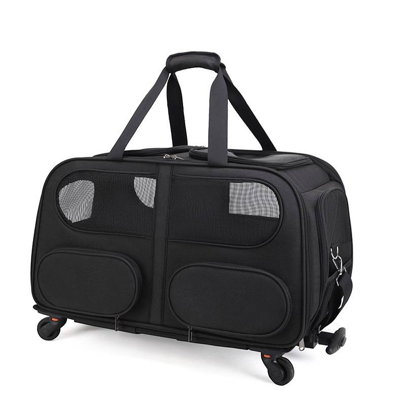 Oxford Pet Trolley Case Mesh Bag 9