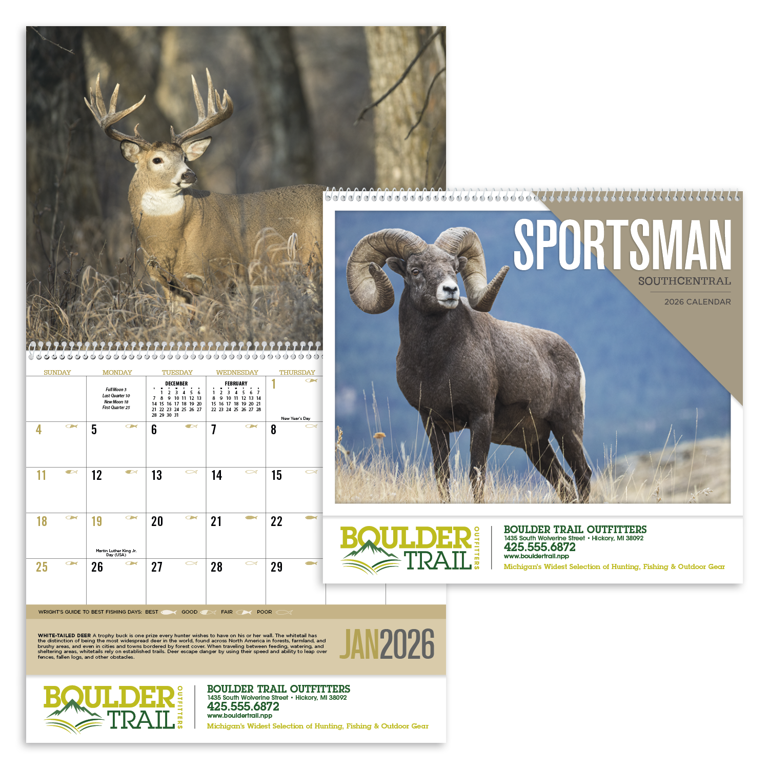 Triumph® Calendars Southcentral Sportsman Calendar 7