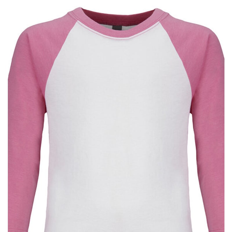 Next Level Apparel Youth CVC 3/4-Sleeve Raglan 12