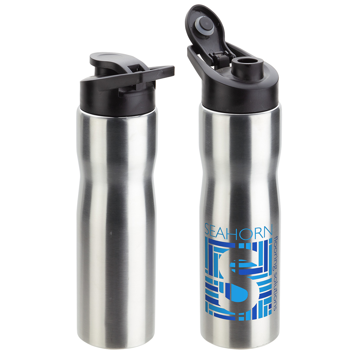 Crescent 25 oz Stainless Steel Bottle, custom water bottle with logo imprint 16