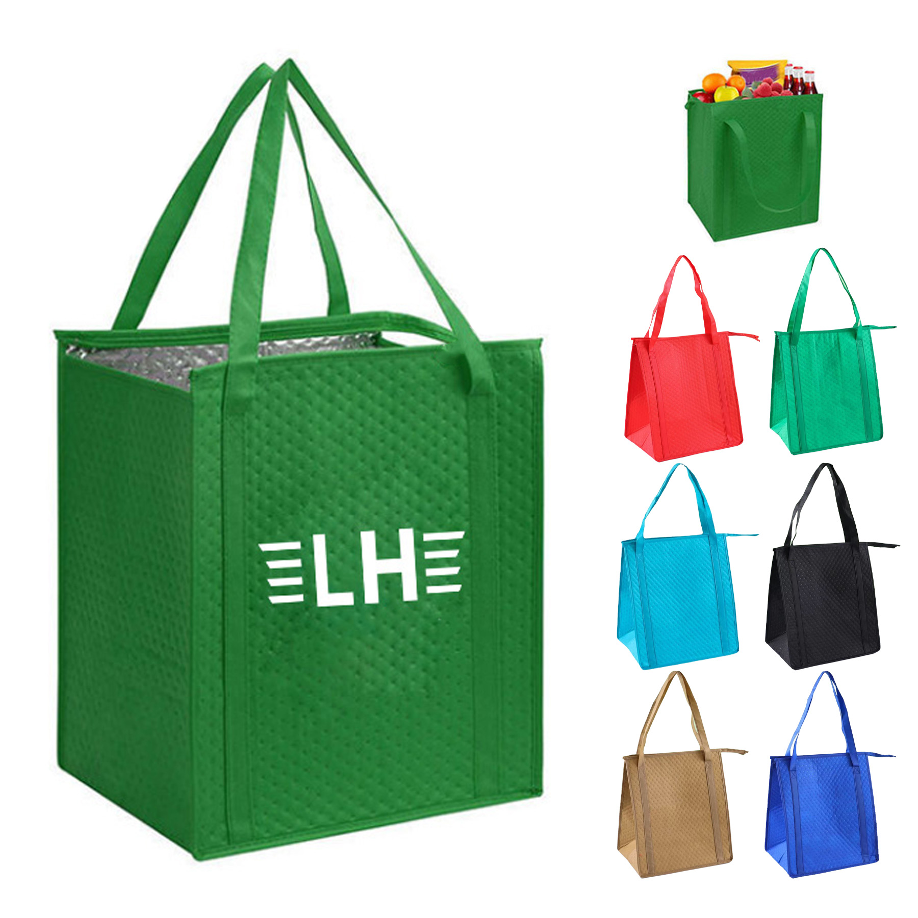 Durable Non Woven Insulation Bag for Food Storage 2