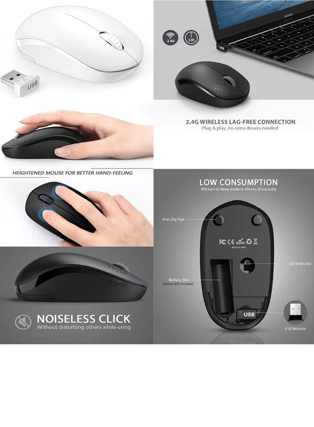 iBank ® Wireless Mouse for Laptop, PC, Tablet, Computer and Mac 1