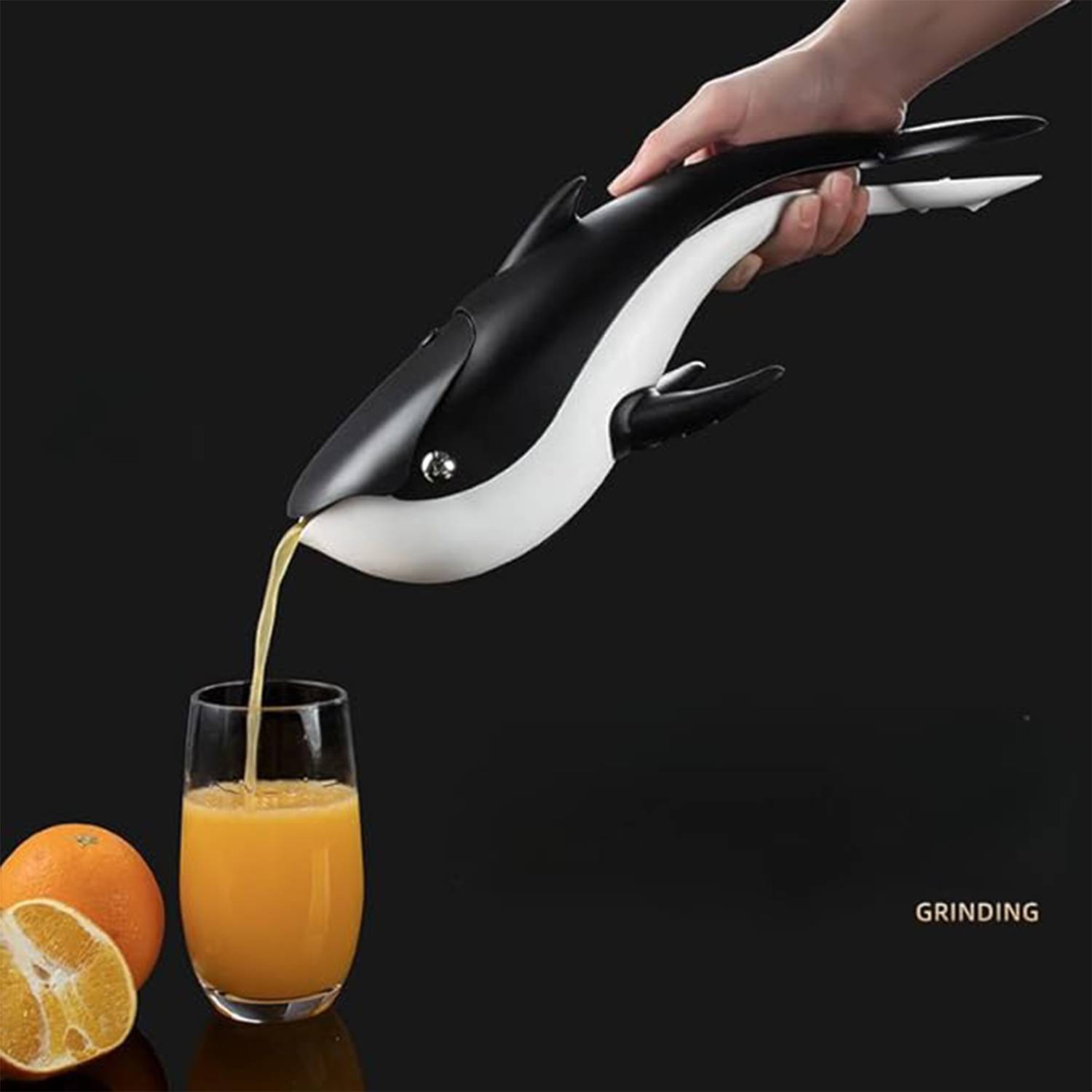 Home small manual multifunctional whale juicer 6