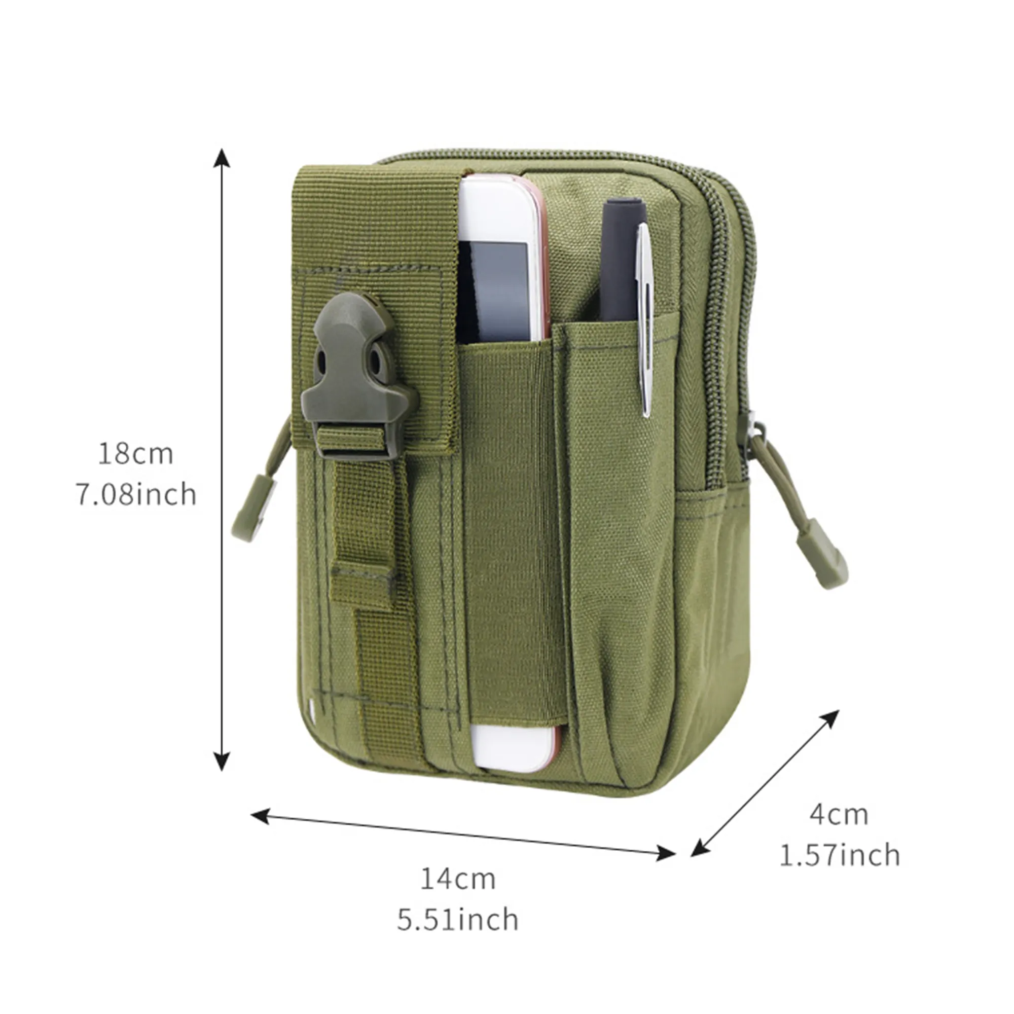 Bodypack Compact Bag, Multi functional Tactical Bag Belt 4