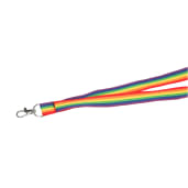 Recycled Polyester Rainbow Lanyard 8