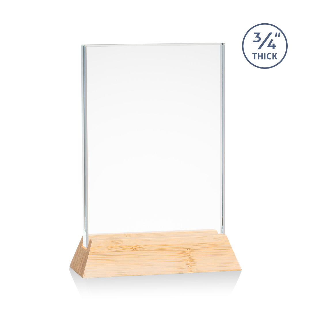 Walkerton VividPrint™ Award - Starfire/Bamboo (Vert) 3