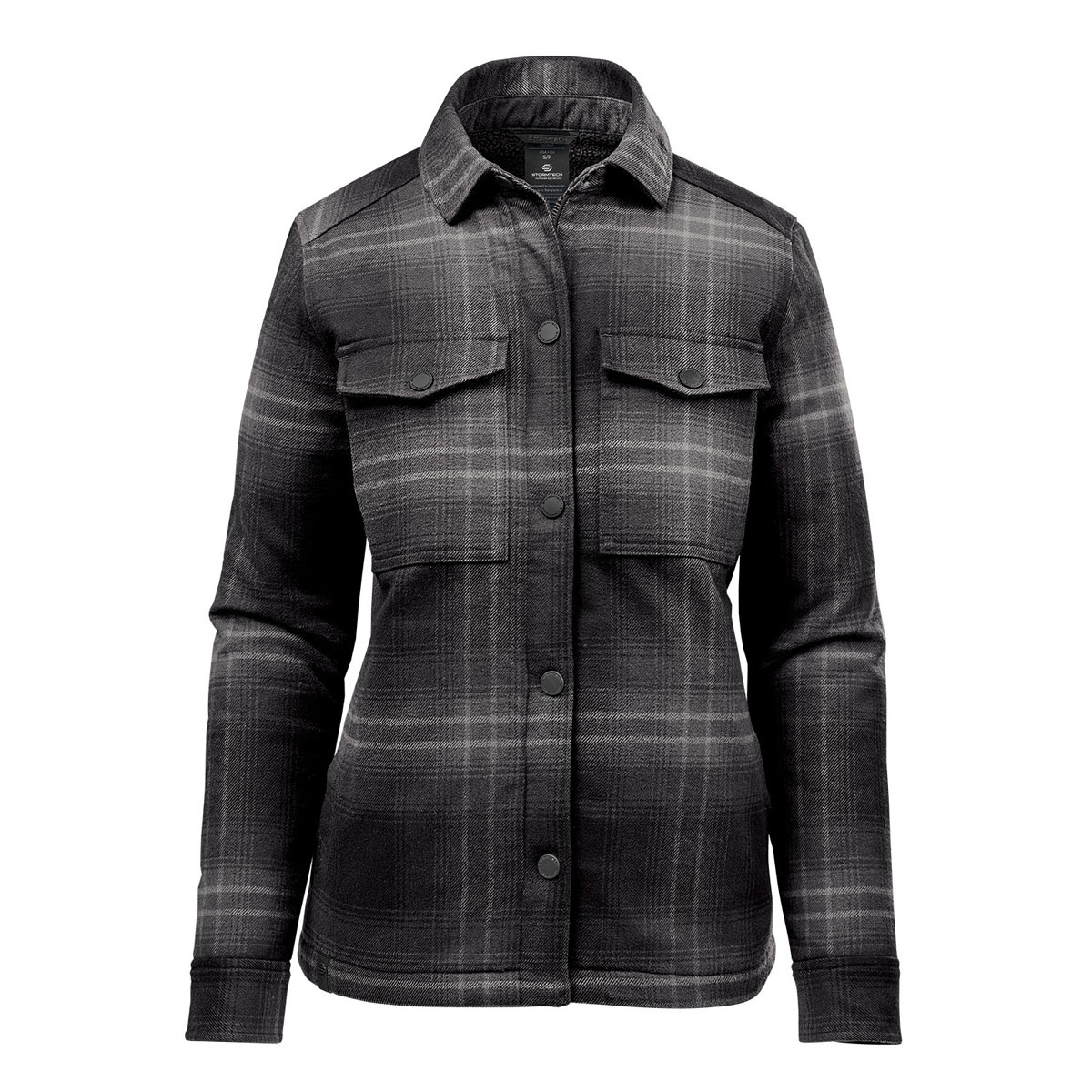 Stormtech Women's Highland Sherpa Lined Plaid Jacket 4