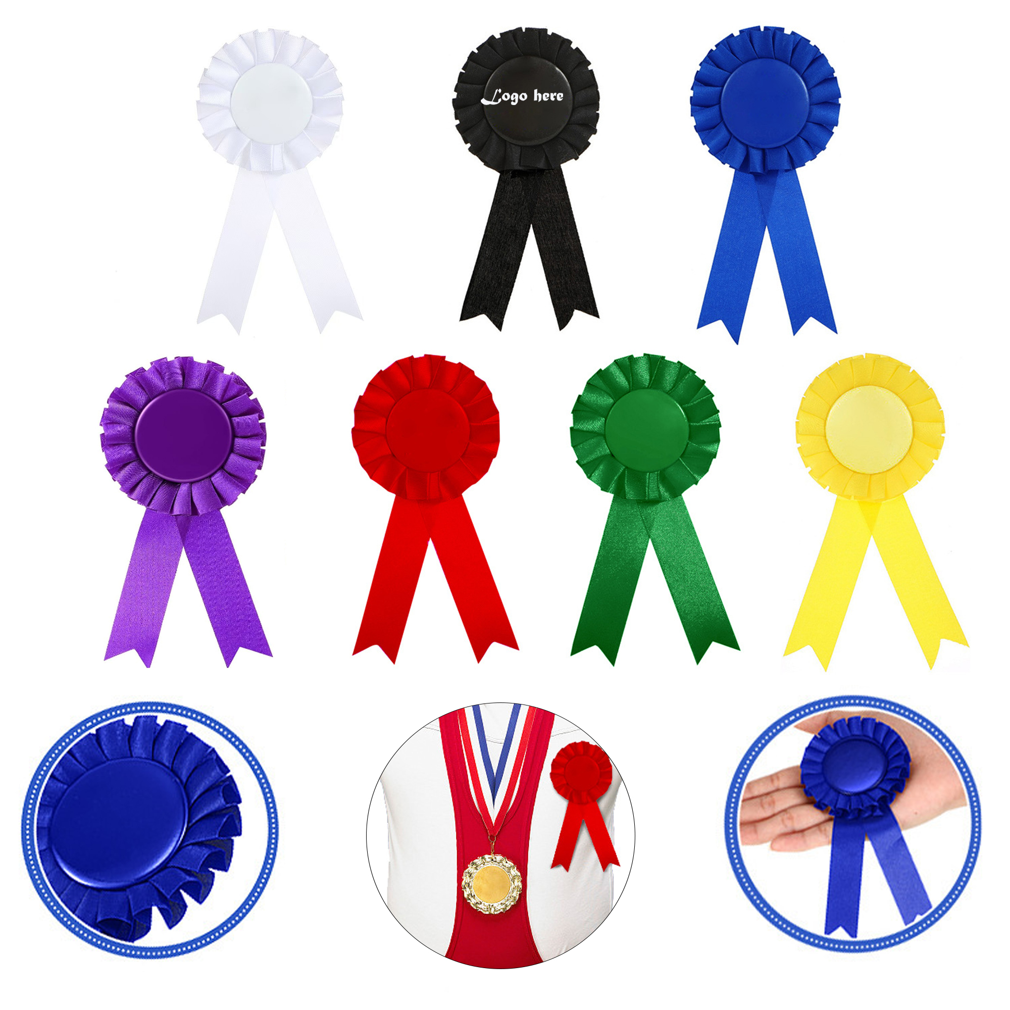 Award Ribbon Rosette Badge 2