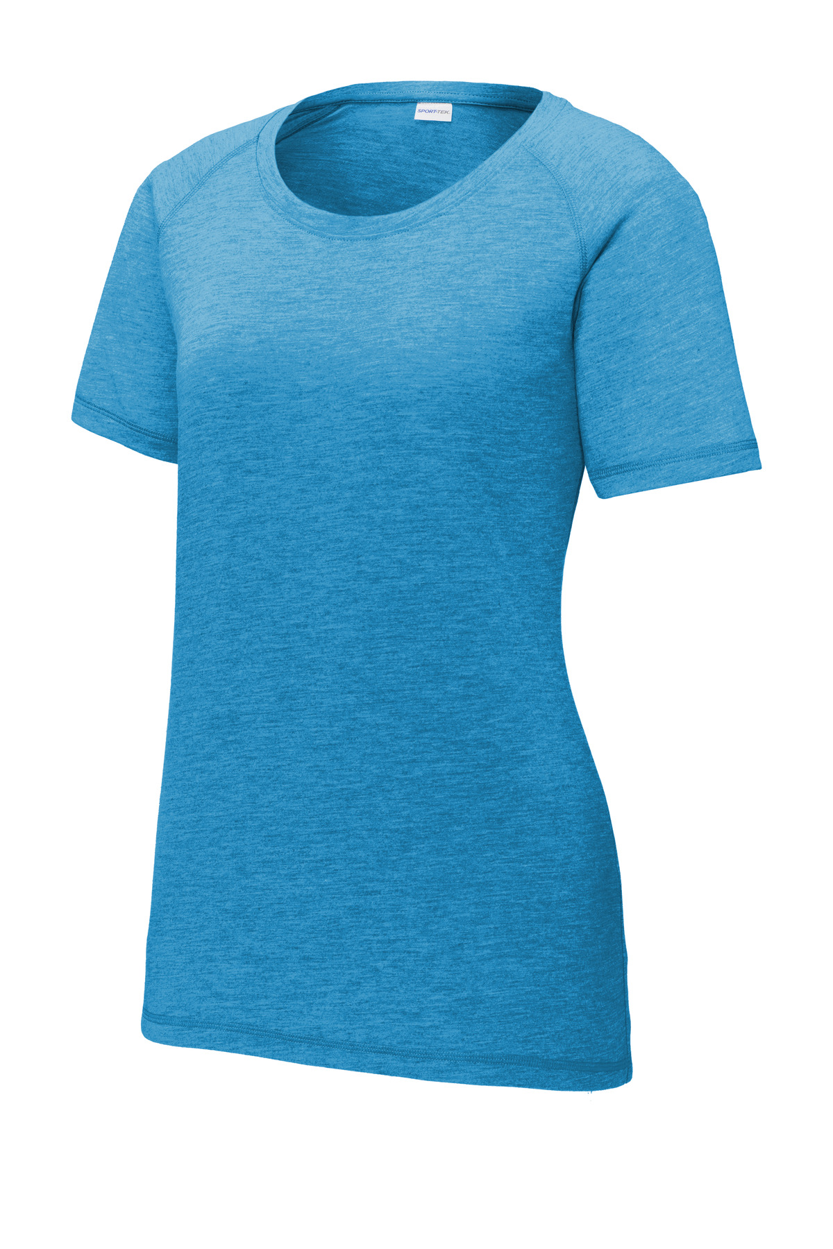 Sport-Tek Women's PosiCharge Tri-Blend Wicking Scoop Neck Raglan Tee. LST400 34