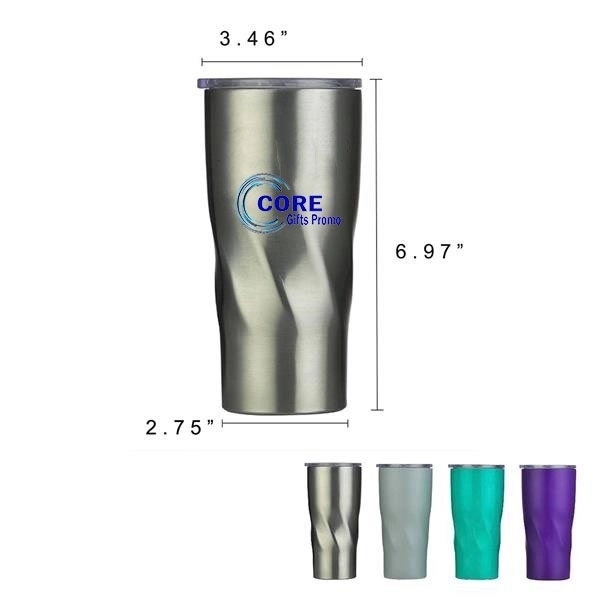 20 Oz Stainless Steel Thermos Water Bottle, custom water bottle with logo imprint 3