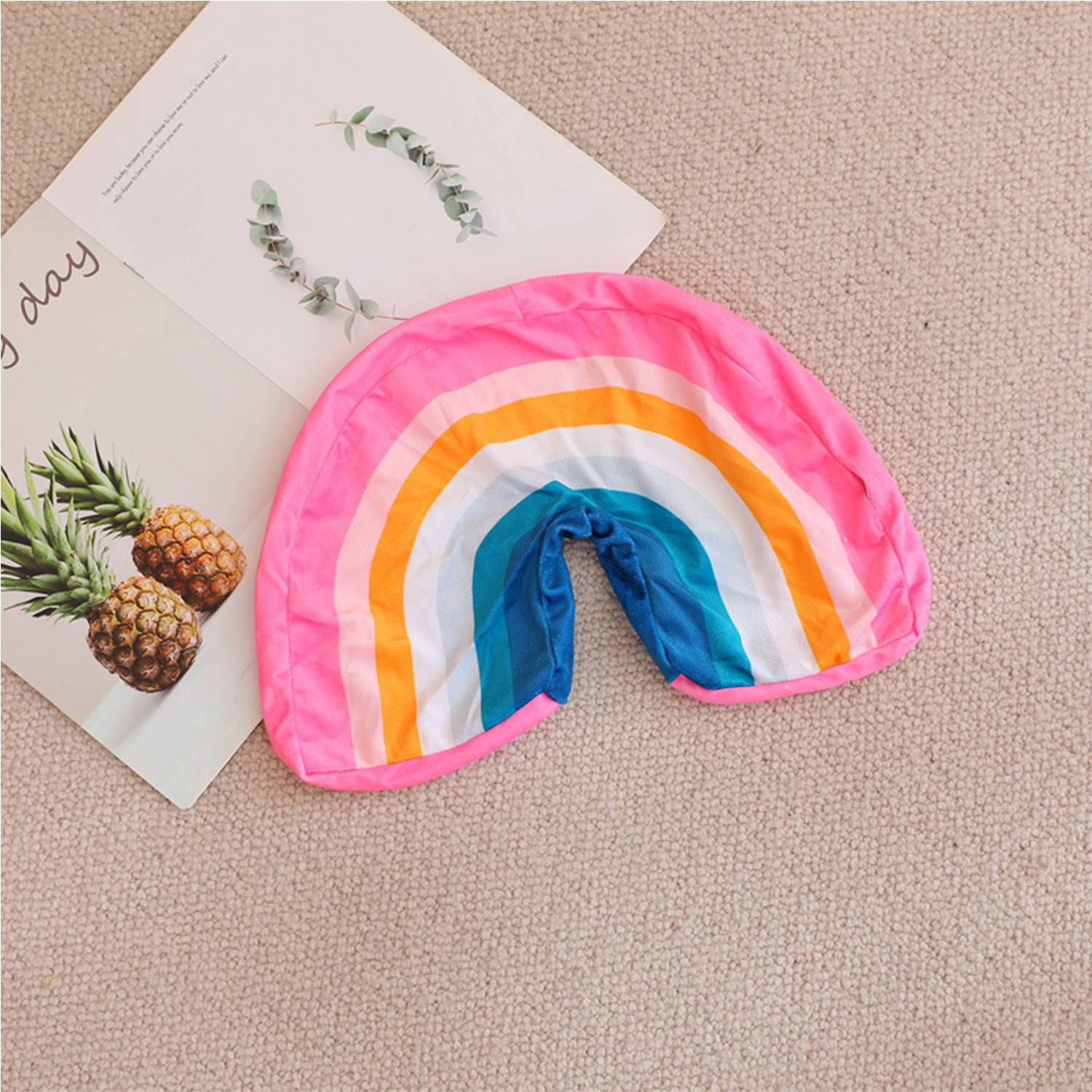 Rainbow Plush PP Cotton Pillow 10