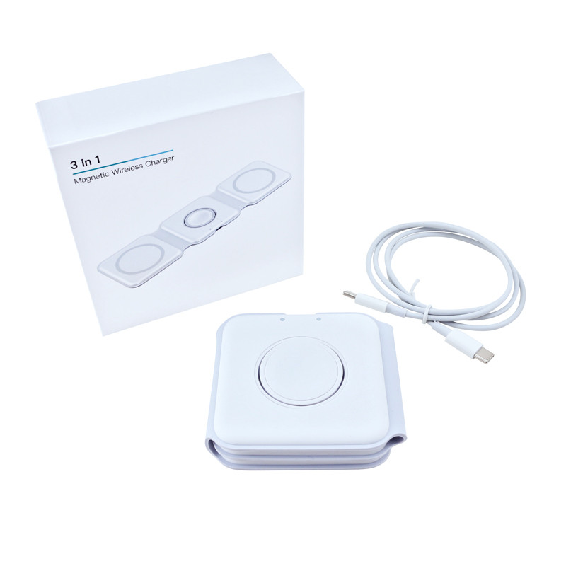 Chi-Charge Stack Foldable 3-IN-1 Fast Charge Mat for Apple and Android 41