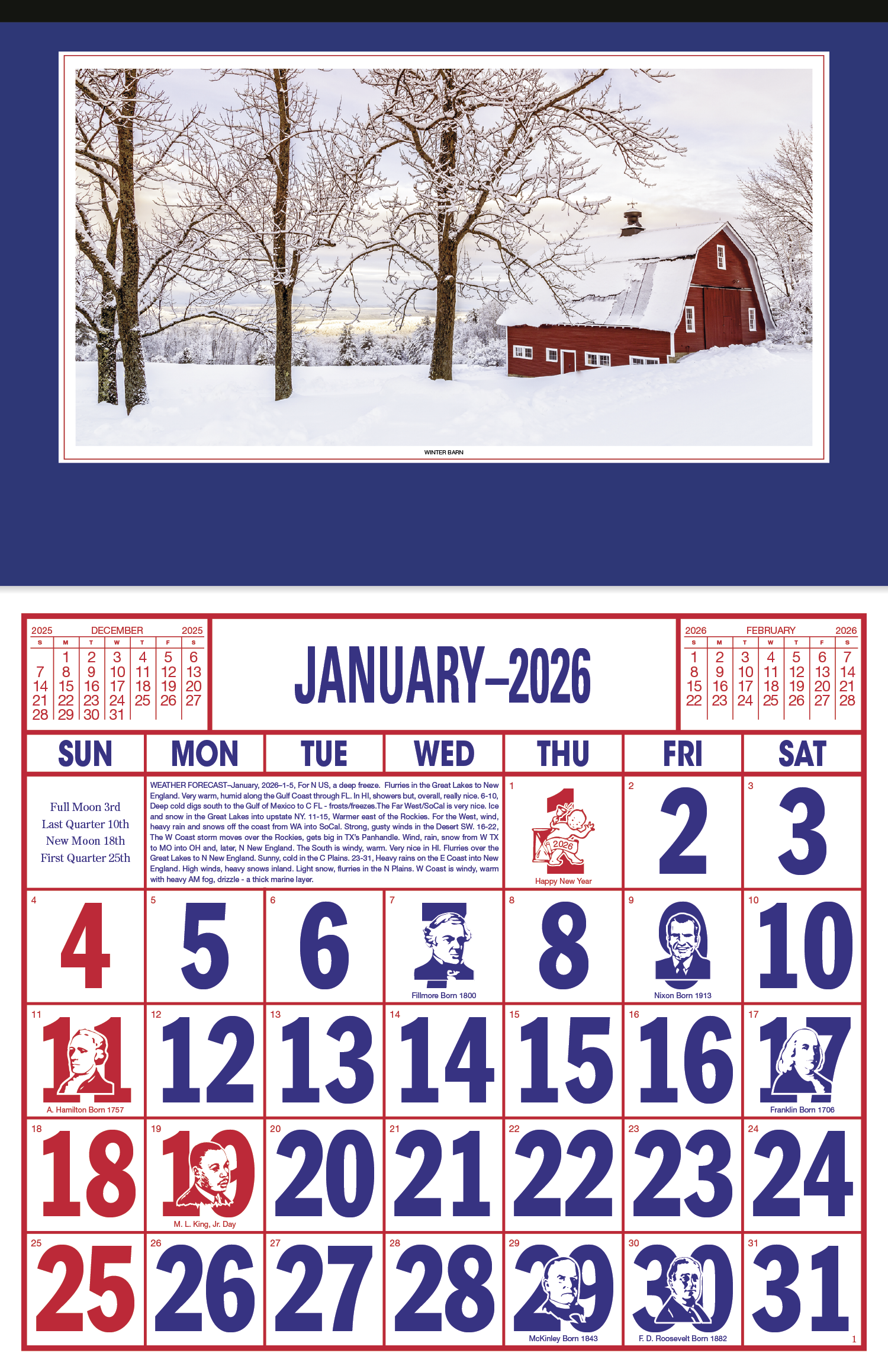 Skinner & Kennedy® Large Everyday Farm Memo 12