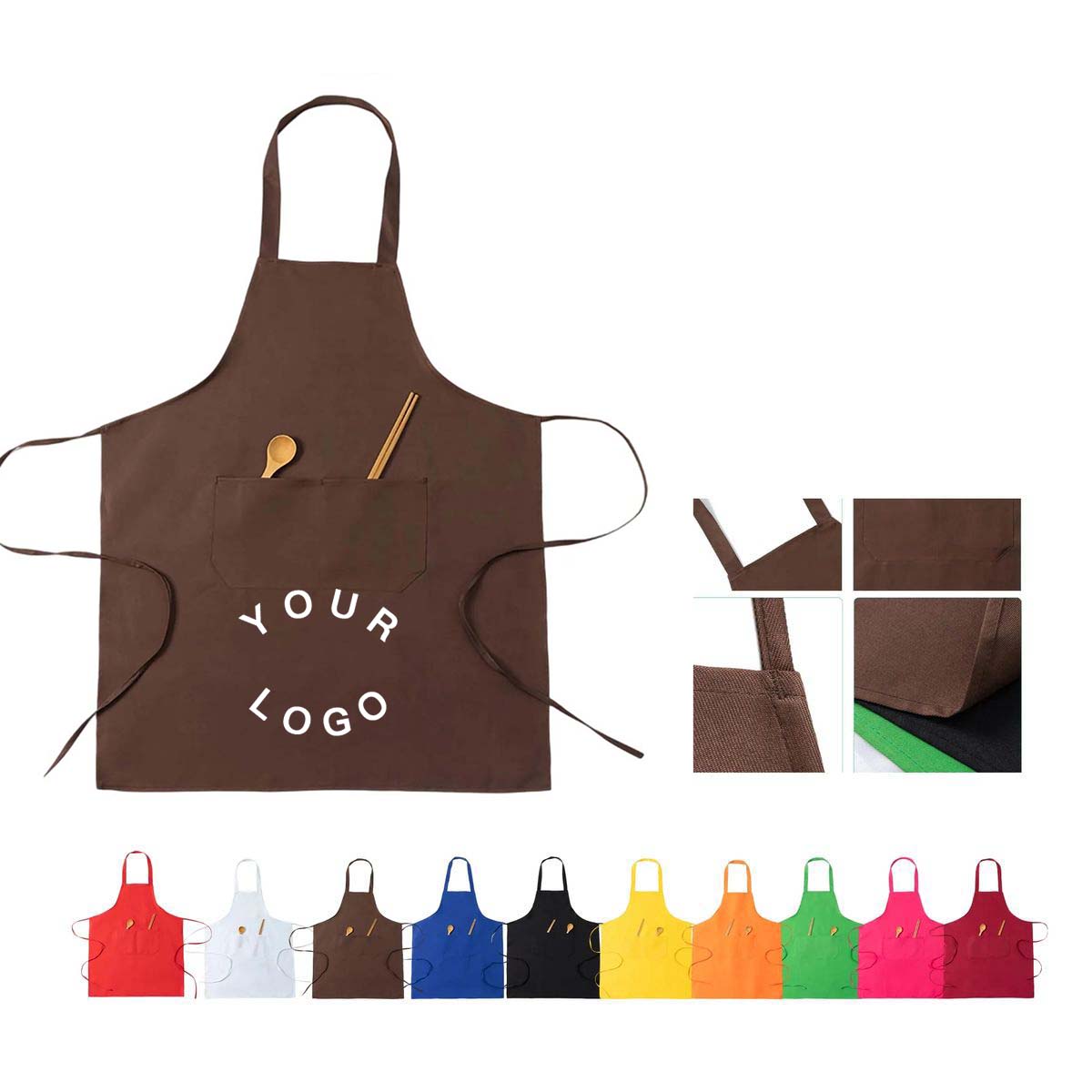 Durable Pocket Apron for Cooking Cleaning and Crafting 3