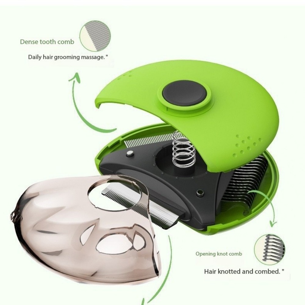 Three In One Pet Hair Removal Comb 3
