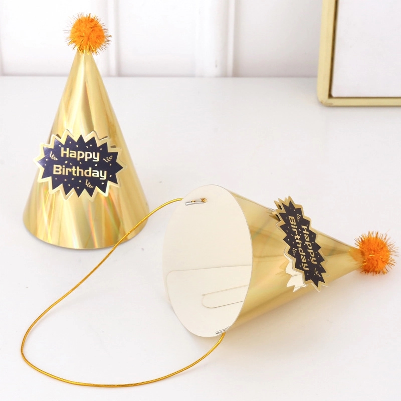Birthday Party Kids Game Hat & Cake Celebration Decoration 7