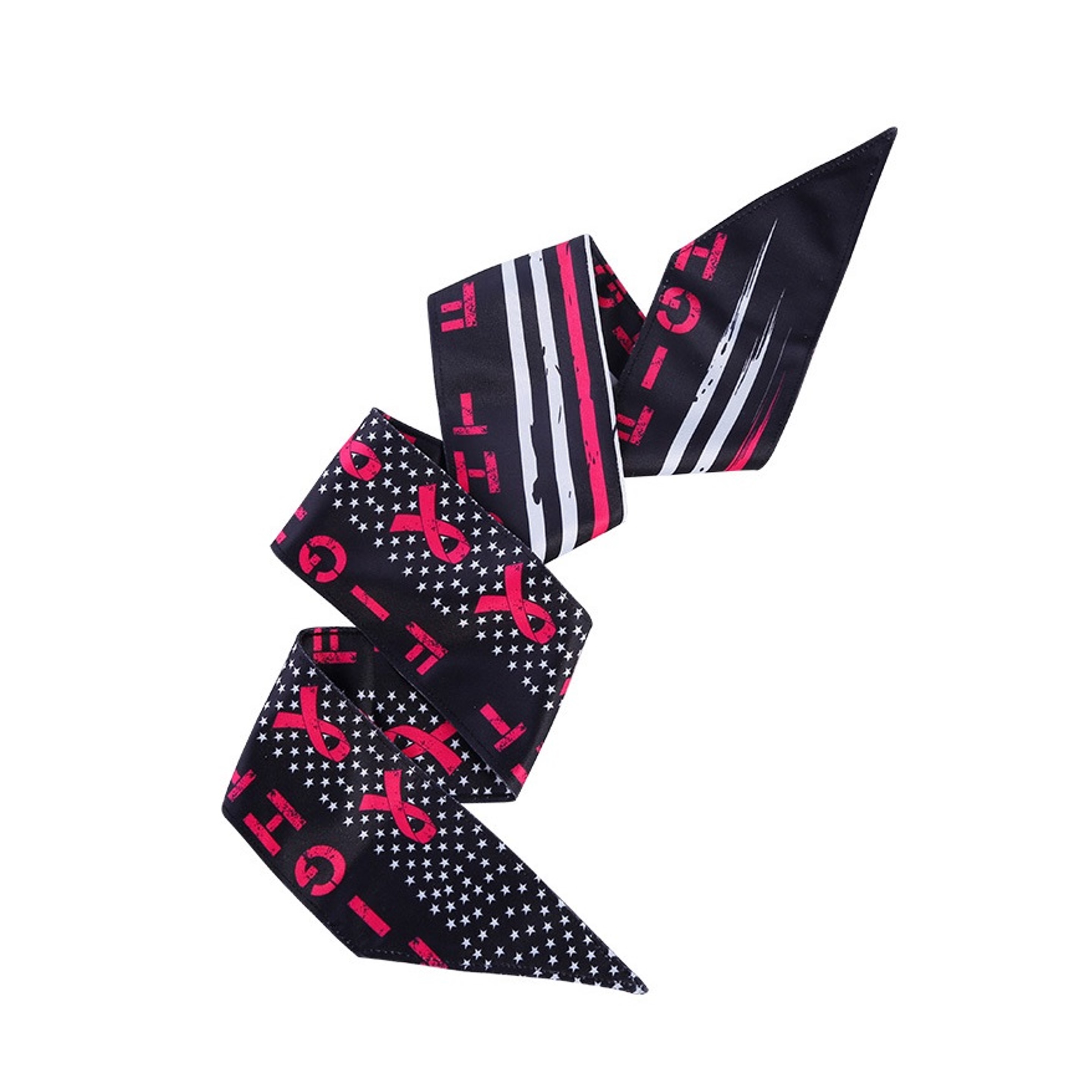 Pink Ribbon Head Tie (direct import) 3
