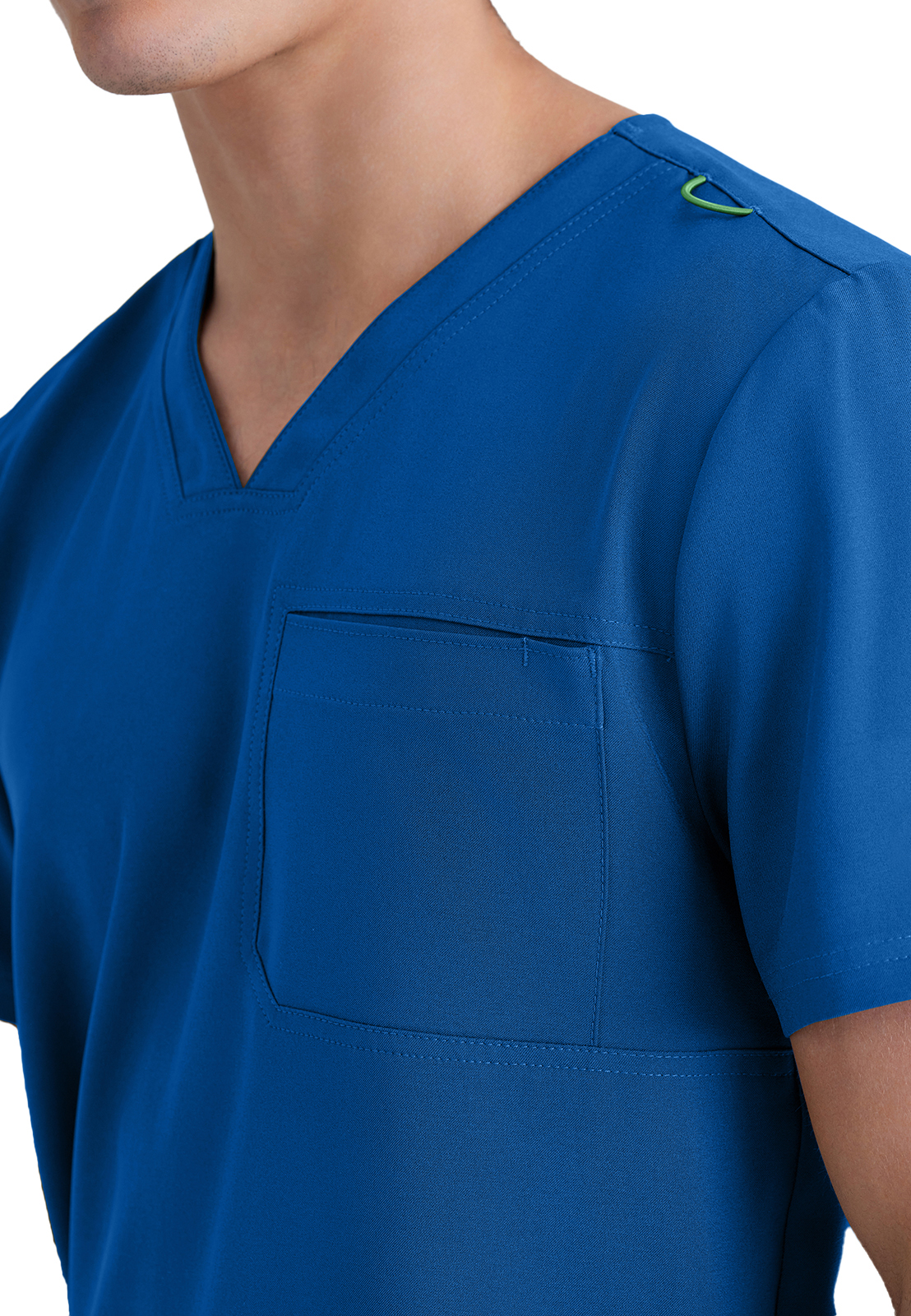 Grey's Anatomy Evolve Stretch - Men's One-Pocket V-Neck Journey Scrub Top 18
