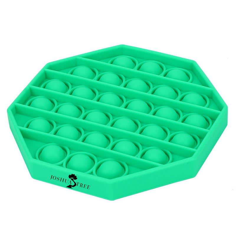 Custom Printed Silicone Push Pop Bubble Fidget Toys 9