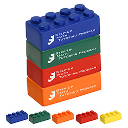 Building Block 4 Piece Set Stress Reliever 3
