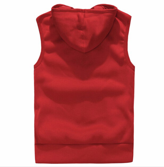 Sleeveless Hood Jacket 1