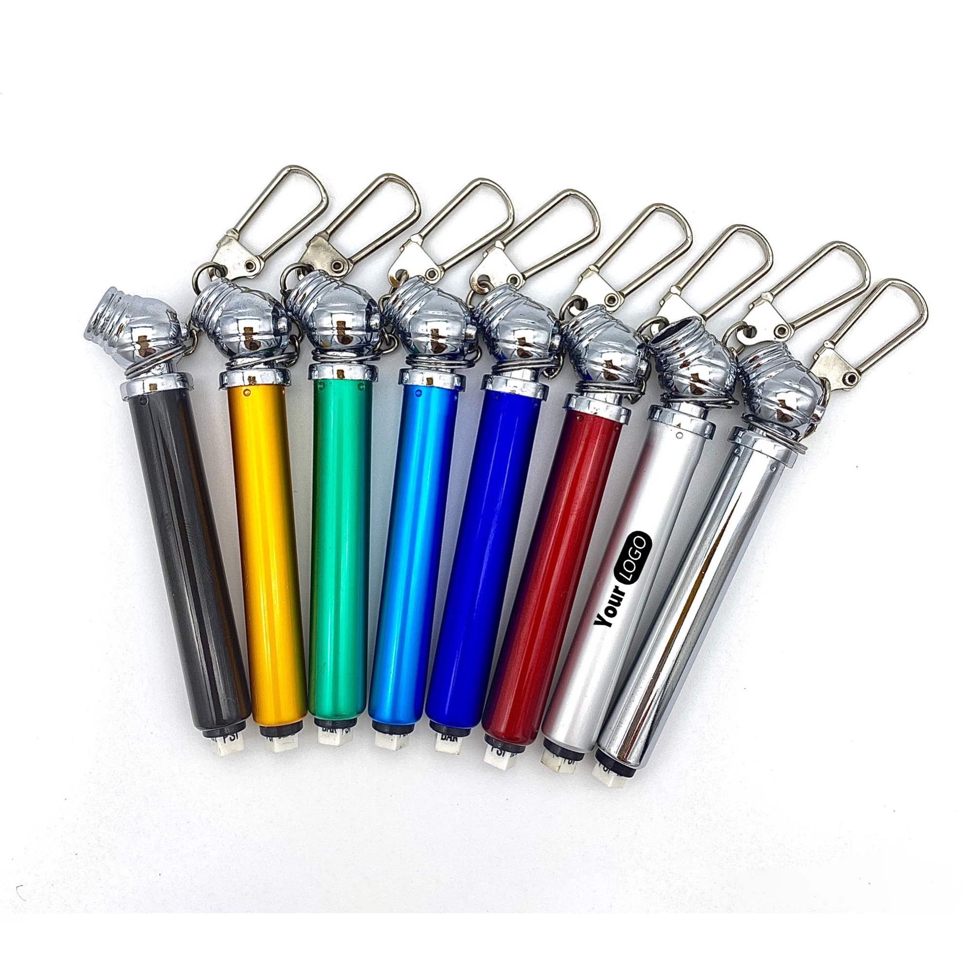 Car Tire Pressure Gauge - Keychain, Compact Design 2
