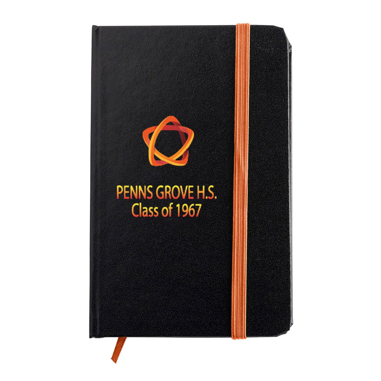 Black Executive Jotter w/PVC Finish