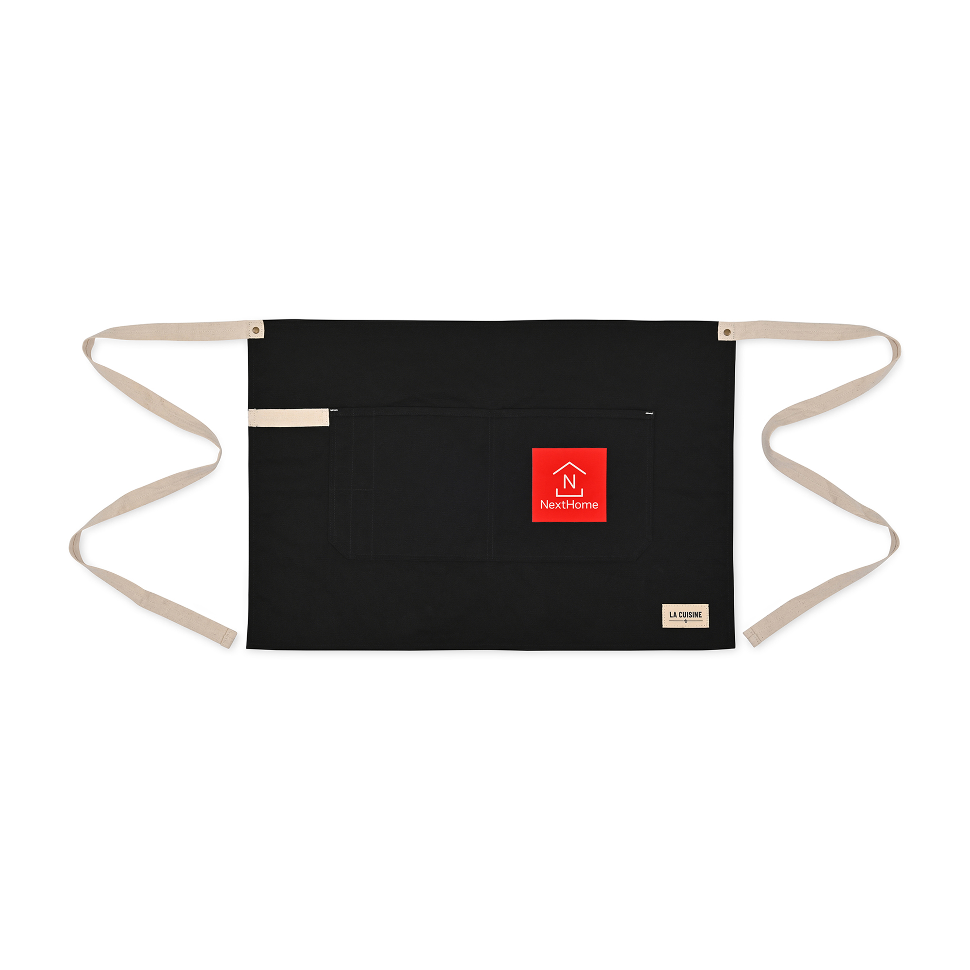 La Cuisine™ Recycled Cotton Bistro Apron - AWARE™ 1