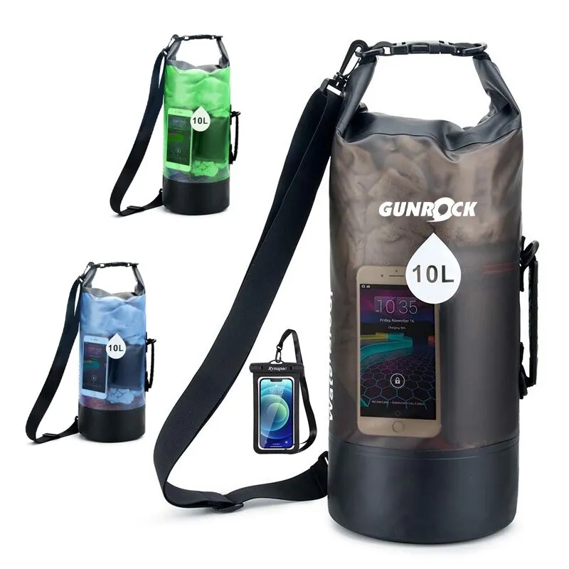 PVC Waterproof Bucket Swimming Beach Bag Hiking Raft 1